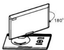 SALORA DVP1400 - Tourner l'écran LCD - 3