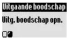 BELGACOM Twist 505 trio - Een uitgaande boodschap opnemen - 2