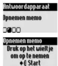 BELGACOM Twist 505 trio - Memo opnemen/beluisteren (Twist 515) - 1