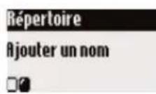 BELGACOM Twist 505 trio - Pour enregistrer un nom - 1
