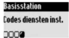 BELGACOM Twist 505 trio - Codes Belgacom diensten instellen - 1