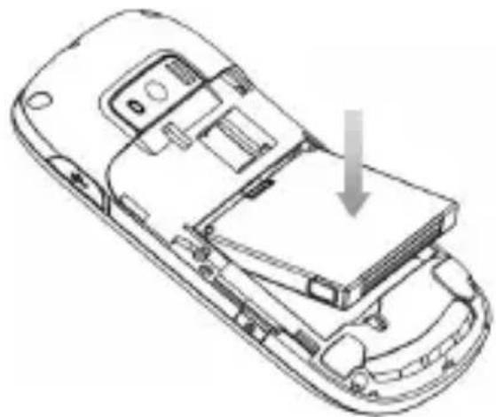 ZTE F451 - Installation de la batterie - 2