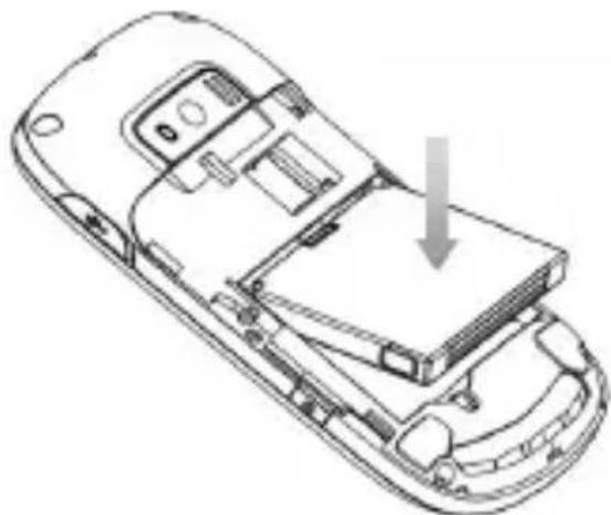 ZTE F451 - Installing the Battery - 2