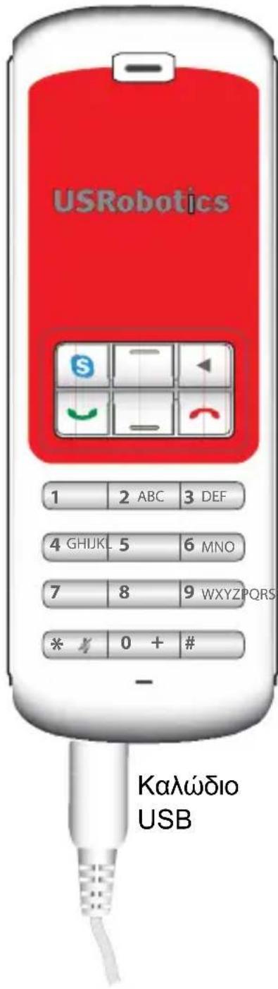 US ROBOTICS USB Internet Mini Phone 9602 - Δuvatótnteç Tou Tnλεφωvou - 1