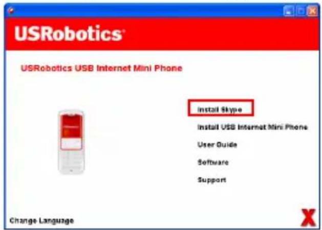 US ROBOTICS USB Internet Mini Phone 9602 - EykataoTaon Tou Skype - 1