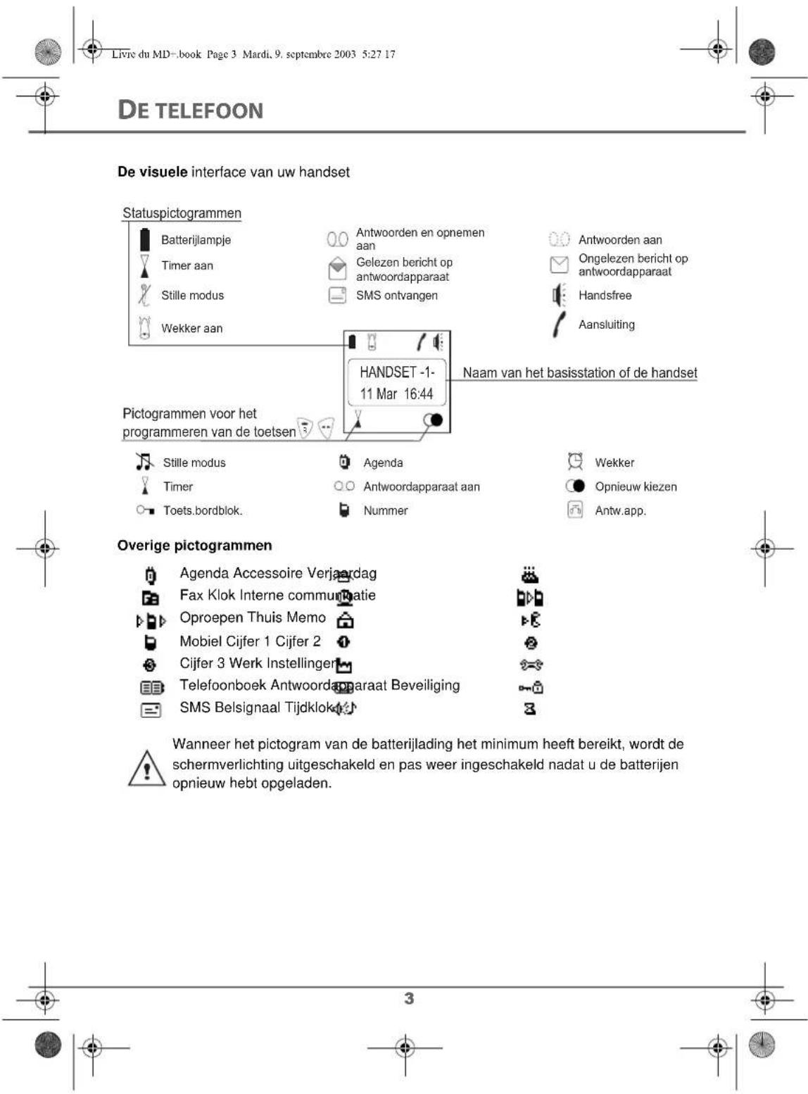 SAGEM D80V2 - Kennismaking - 6