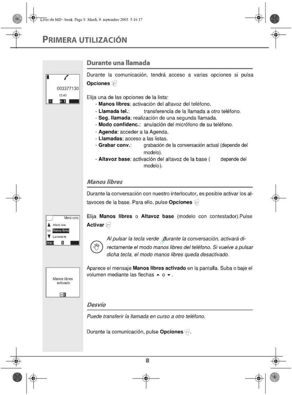 SAGEM D80V2 - Sustitución de las baterias - 12