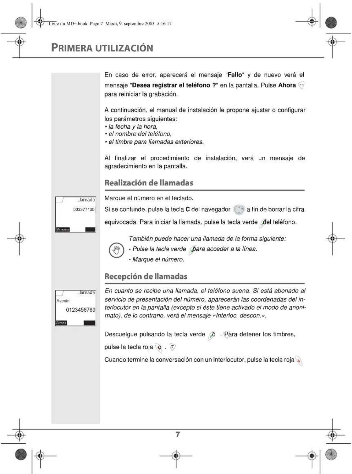 SAGEM D80V2 - Sustitución de las baterias - 11