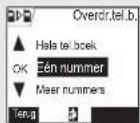 SAGEM D80V2 - Het adresboek deels of geheel overbrennen\ aar een andere handset - 2