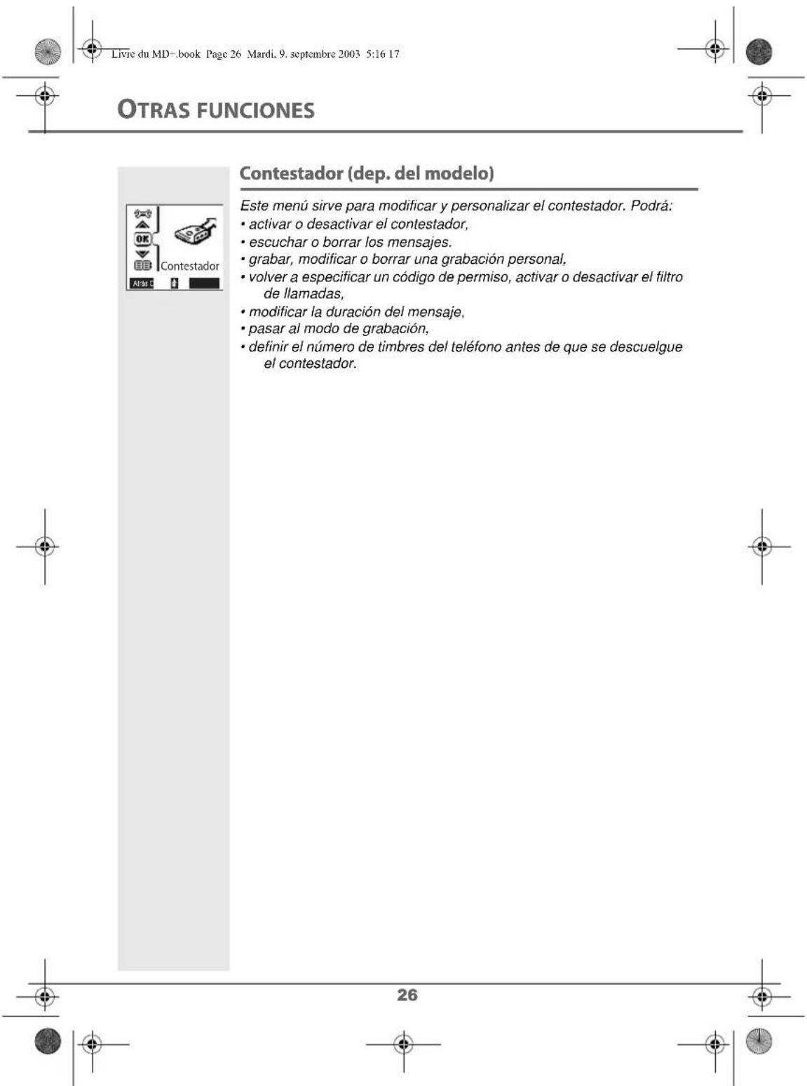 SAGEM D80V2 - Sustitución de las baterias - 30