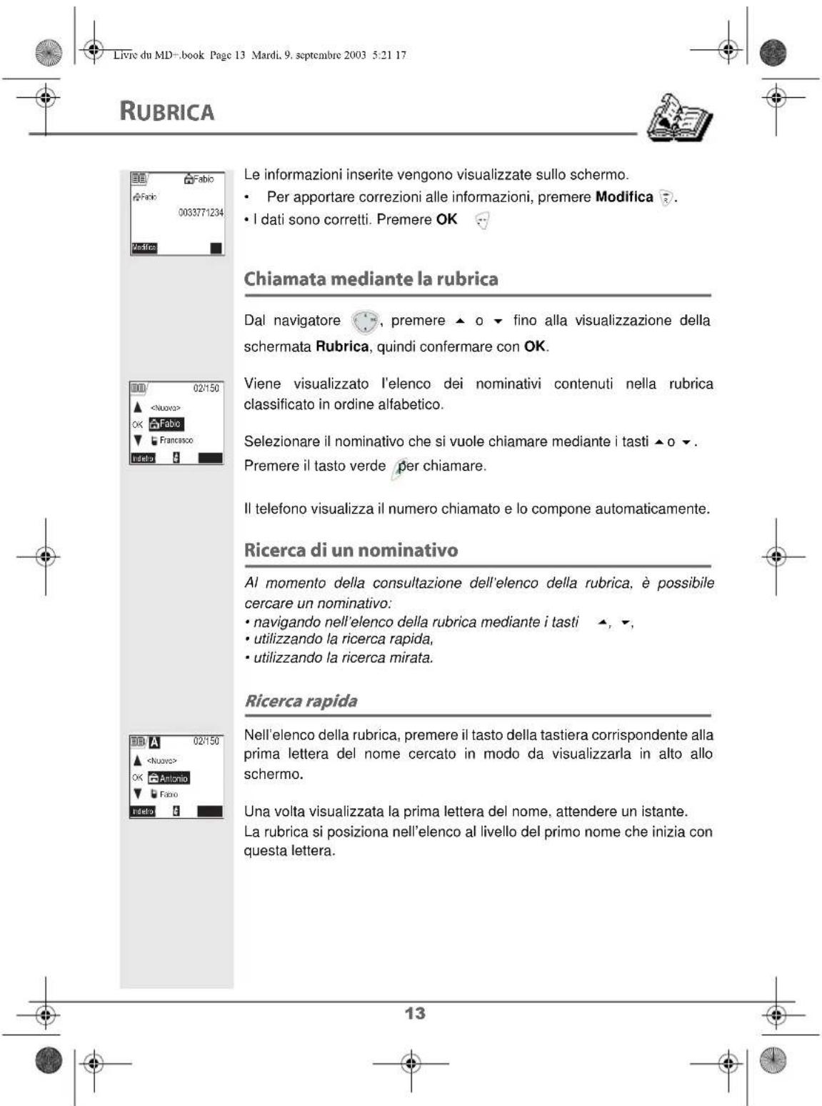 SAGEM D80V2 - Sostituzione delle batterie - 10