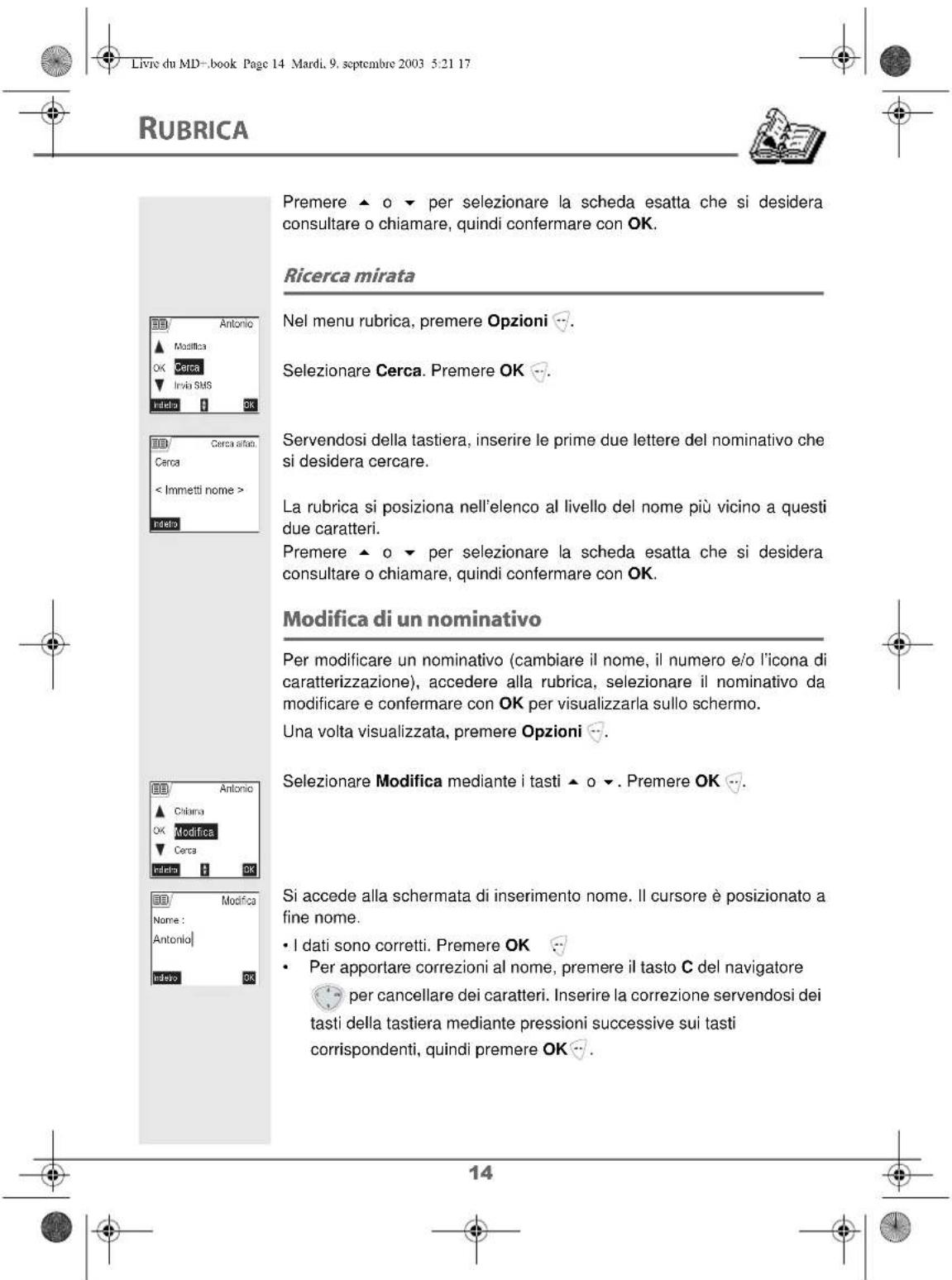 SAGEM D80V2 - Sostituzione delle batterie - 11