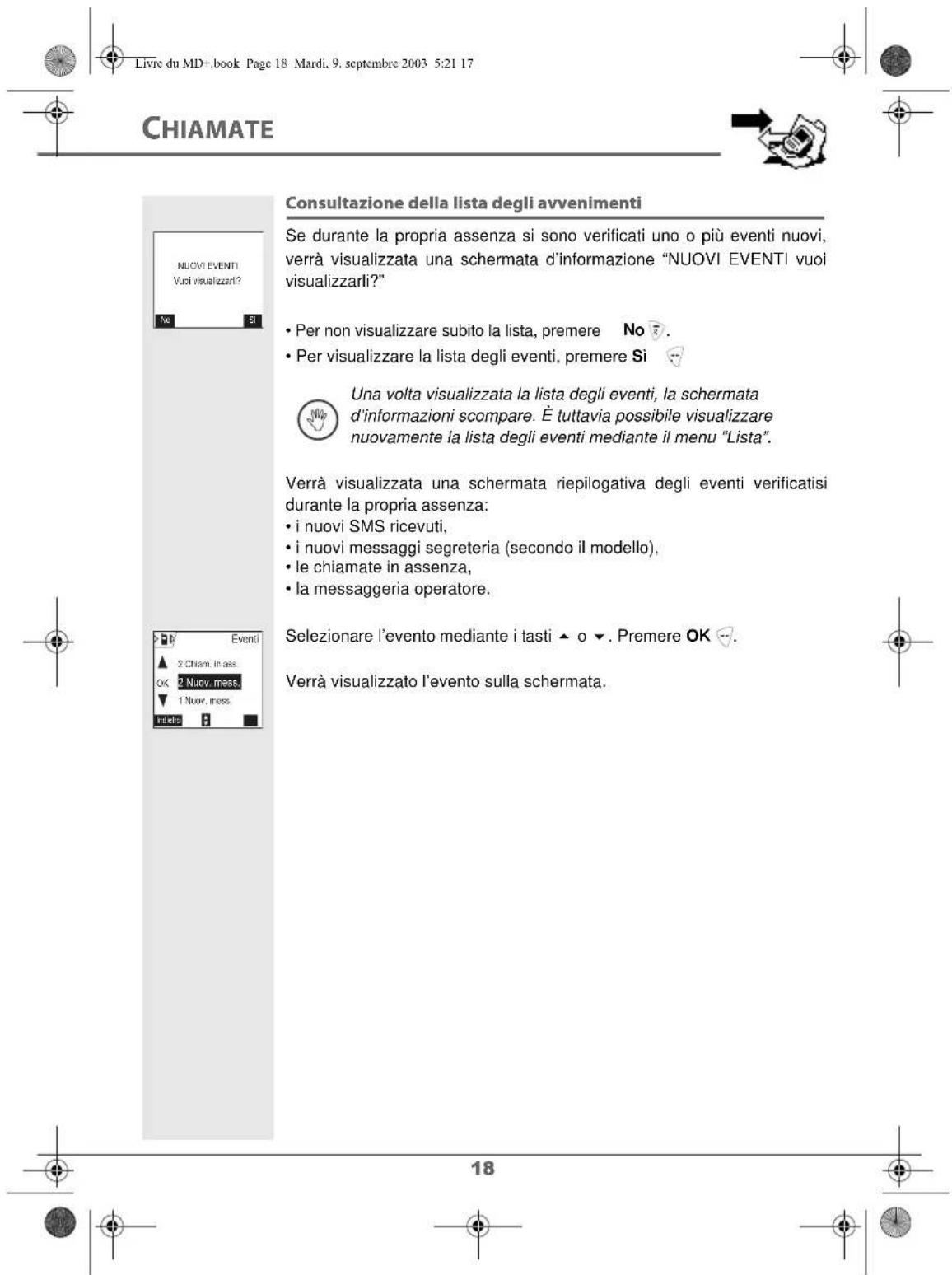 SAGEM D80V2 - Sostituzione delle batterie - 15