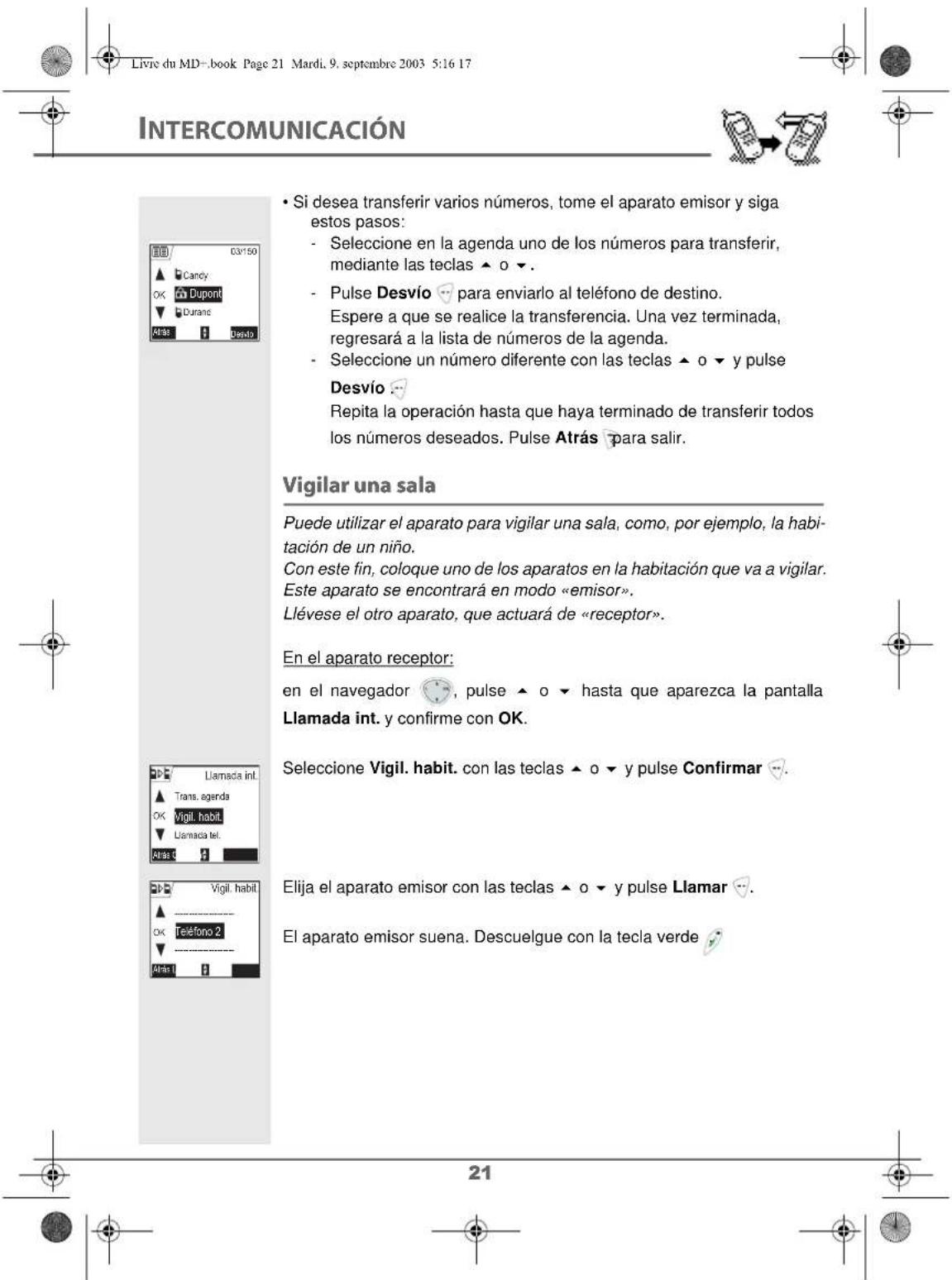 SAGEM D80V2 - Sustitución de las baterias - 25