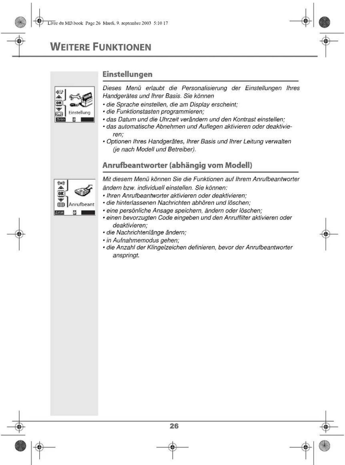 SAGEM D80V2 - Ruftone - 2