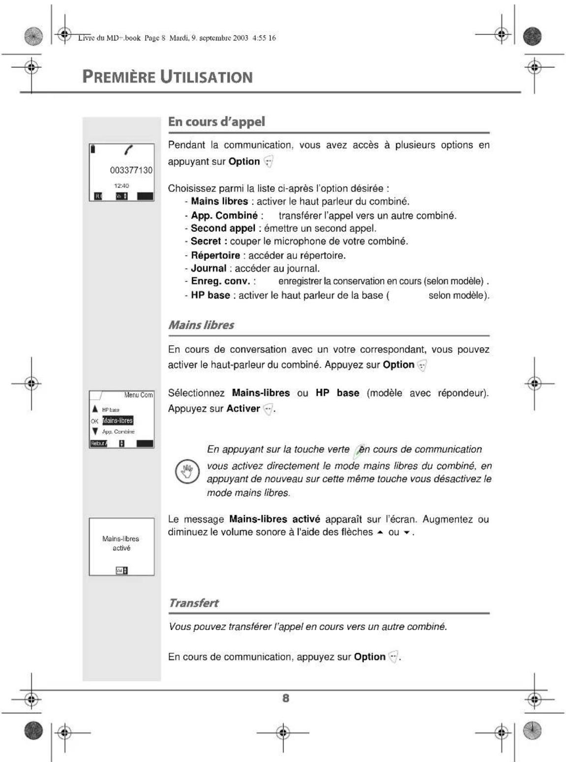 SAGEM D80V2 - Changement des batteries - 5