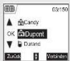 SAGEM D80V2 - Telefonbuch teilweise oder ganz an ein anderes Mobilteil übertragen - 4