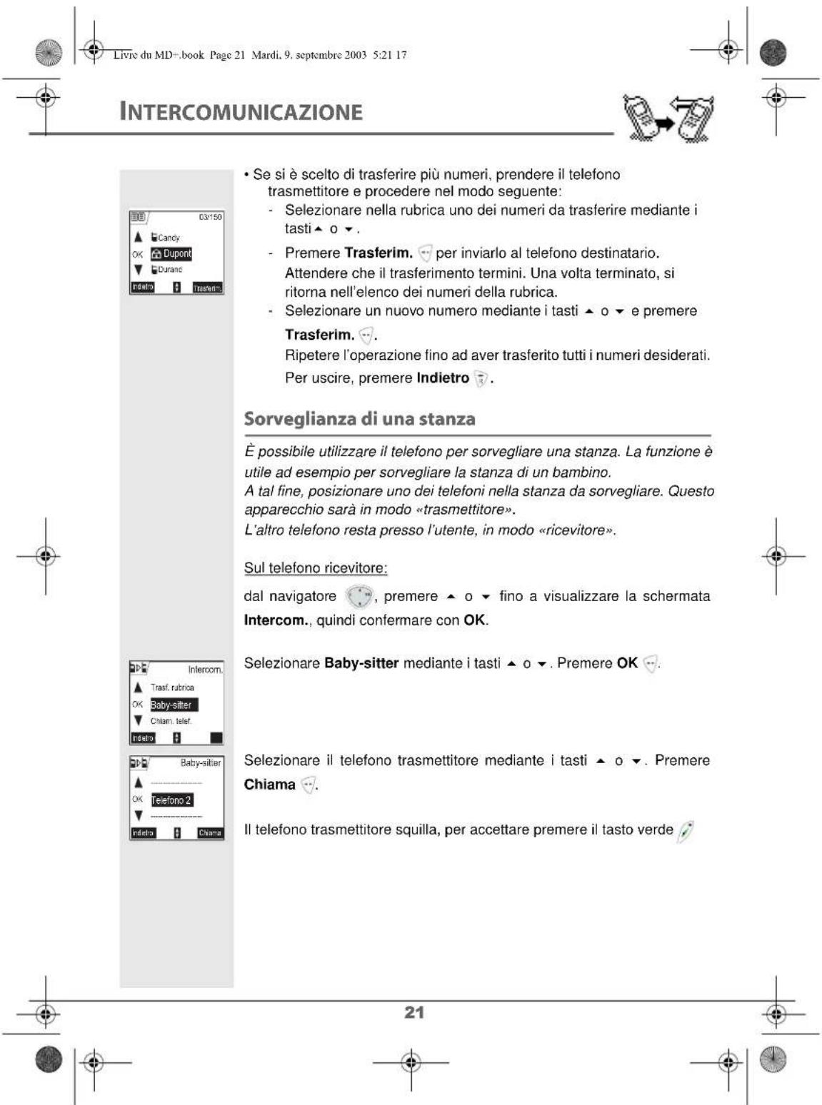 SAGEM D80V2 - Sostituzione delle batterie - 18