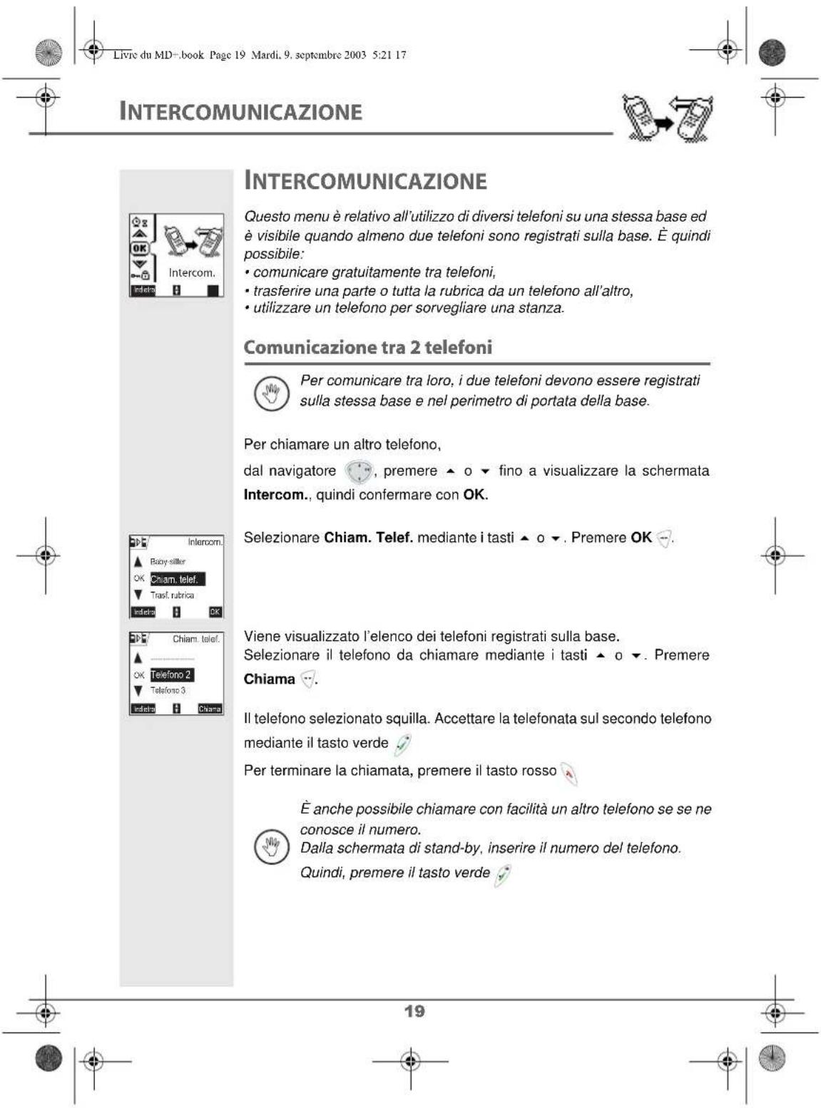SAGEM D80V2 - Sostituzione delle batterie - 16