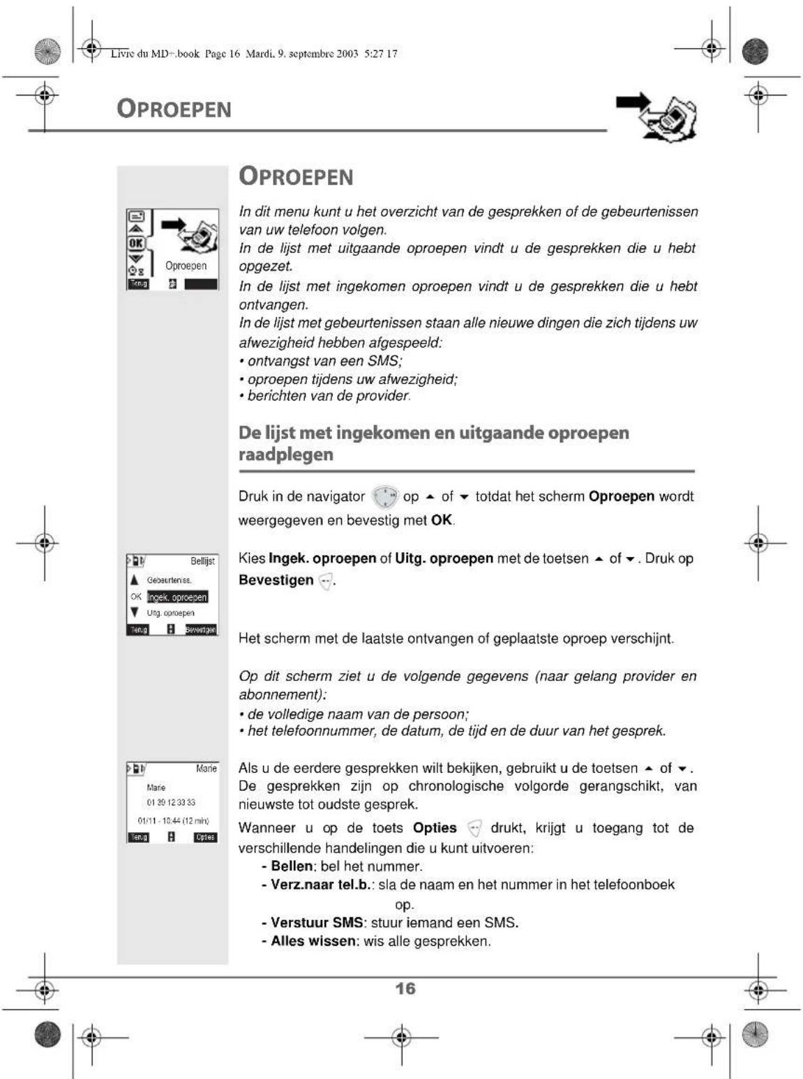 SAGEM D80V2 - De batterijen omwisselen - 13