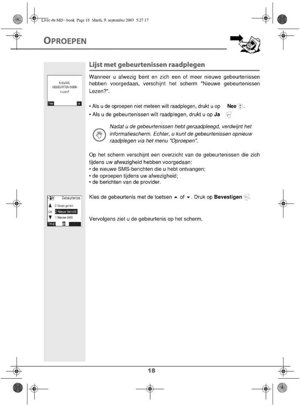 SAGEM D80V2 - De batterijen omwisselen - 15