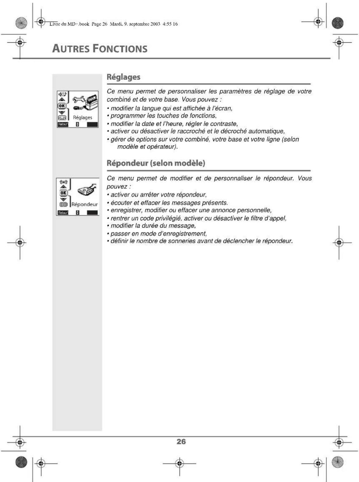 SAGEM D80V2 - Inscrite votre autre combiné sur une base - 4