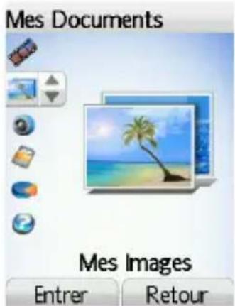 Mes Documents Mes Images Entrer Retour