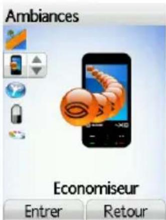 Ambiances Economiseur Entrer Retour