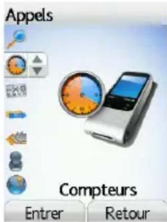 Appels Compteurs Entrer Retour
