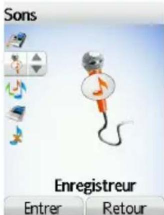Sons Enregistreur Entrer Retour