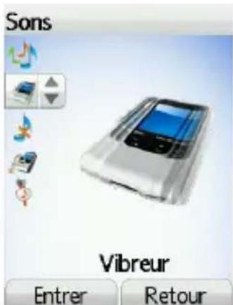 Sons Vibreur Entrer Retour
