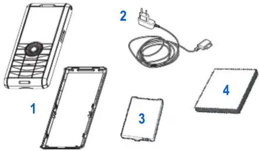 SAGEM MY 300X - Contenu - Accessoires - 1