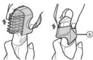 PANASONIC GD50 - Removing the attachment - 1