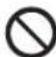 PANASONIC GD50 - WARNING - 4