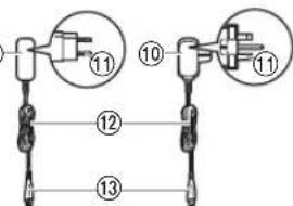 PANASONIC GD50 - Identifisere deler - 6