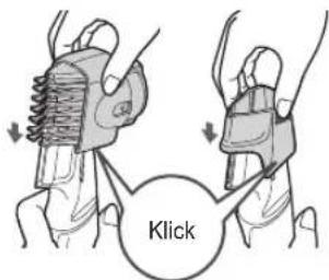 PANASONIC GD50 - Entfernen des Aufsatzes - 1
