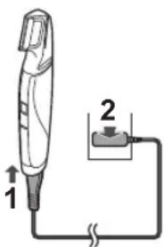 PANASONIC GD50 - Ladowanie trymera - 1
