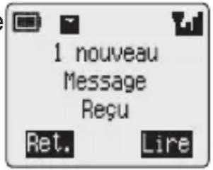 PANASONIC EBGD35 - Recevoir des messages courts - 1