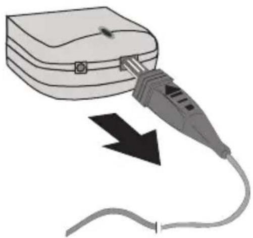 PANASONIC EBGD35 - Débrancher le chargeur - 1