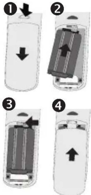 PANASONIC EBGD35 - Installation de la batterie - 1