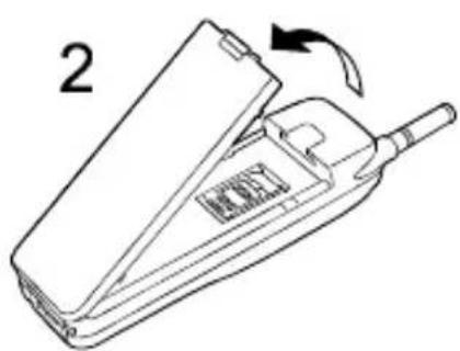 PANASONIC EBG450 - Retrait de la batterie - 2