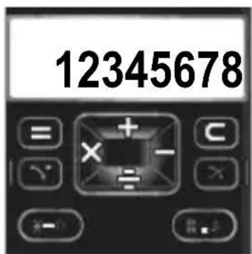 PANASONIC EBSC3 - Calculatrice - 1