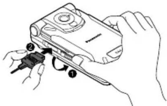 PANASONIC EBSA6 - Chargement de la batterie - 1