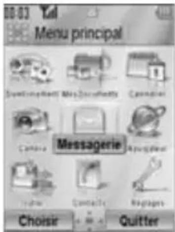 PANASONIC EBSA6 - Pour returner au menu principal : - 1
