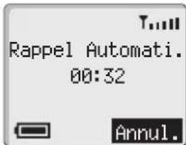 PANASONIC EBGD70 - Rappel automatique - 2