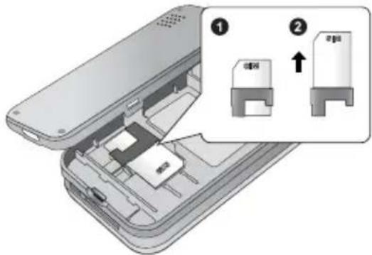 PANASONIC EBA200 - Aφαίρεση τής κάρτας SIM - 2
