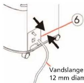 TECTRO T8000 - Med vandaflobsslange (konstant vandaflb) - 4