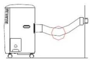 TECTRO T8000 - Mounting of the exhaust pipe - 2