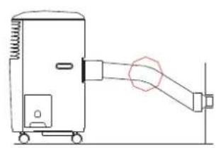 TECTRO T8000 - Mounting of the exhaust pipe - 1