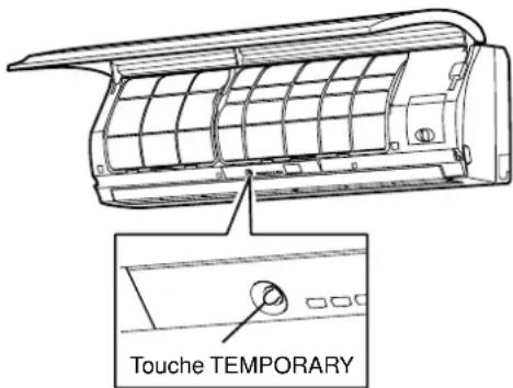 TOSHIBA RAVSM802KRTE - Touche TEMPORARY - 1